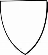 Shield Blank Coloring Pages Colouring Clipart Clipartmag sketch template