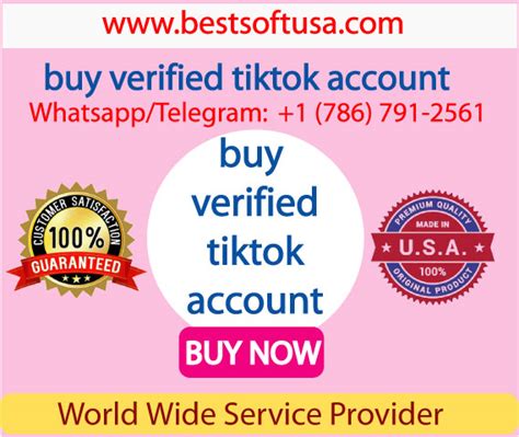 buy verified tiktok account bestsoftusacom