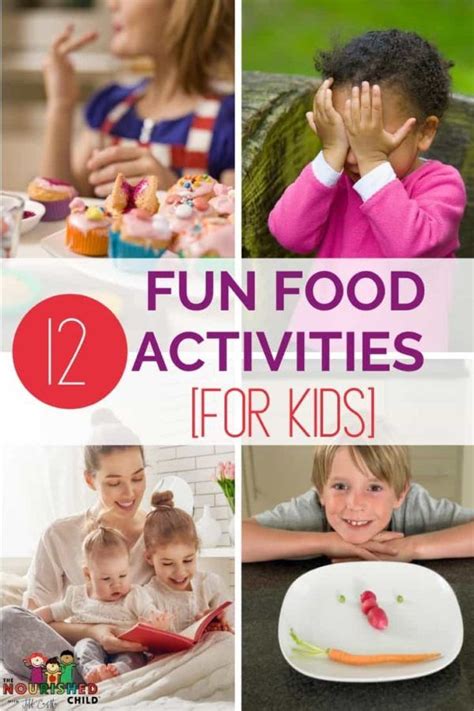 fun food activities  kids  pass  time  nourished child food activities