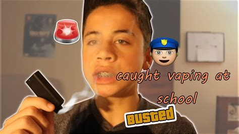 story time getting caught vaping in school youtube