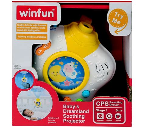 winfun babys dreamland soothing projector qvccom