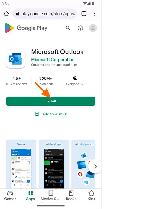 android setup  microsoft outlook app  alerts marquette