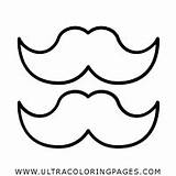 Mustache Baffi Mustaches sketch template