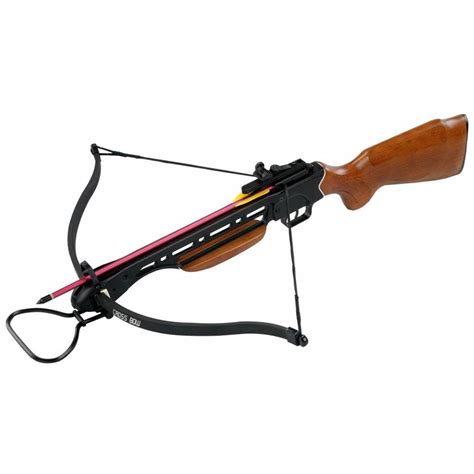 lb rifle crossbow wooden