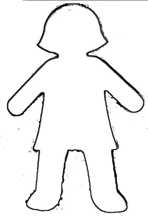 boy outline  boy coloring pages