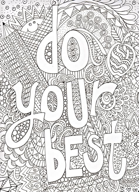 doodle art coloring pages    doodle art