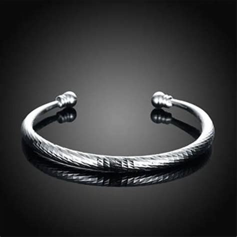 wholesale  silver jewelry  bracelet bangle cuff sterling silver