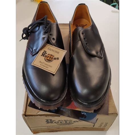 dr martens classic airwair leather shoe black size  oxfam gb oxfams  shop