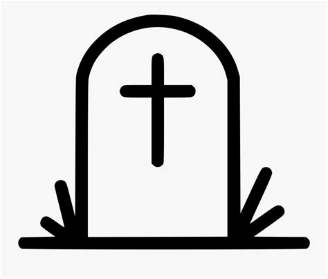 grave svg png icon   death cross clip art  transparent clipart clipartkey