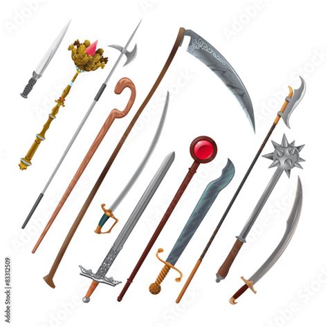 set   weapons stock image  royalty  vector files  fotoliacom pic