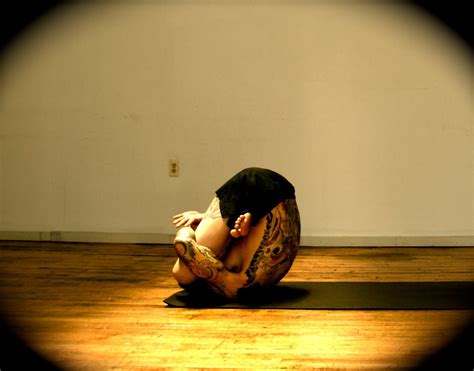 pindasana embryo pose jason schramm  detroit yoga  p flickr