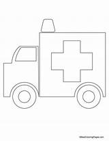 Ambulance Coloring Pages Kids Template Craft Templates Preschool Printable Bestcoloringpages Air Helpers Community Book Quiet Choose Board Drawing sketch template