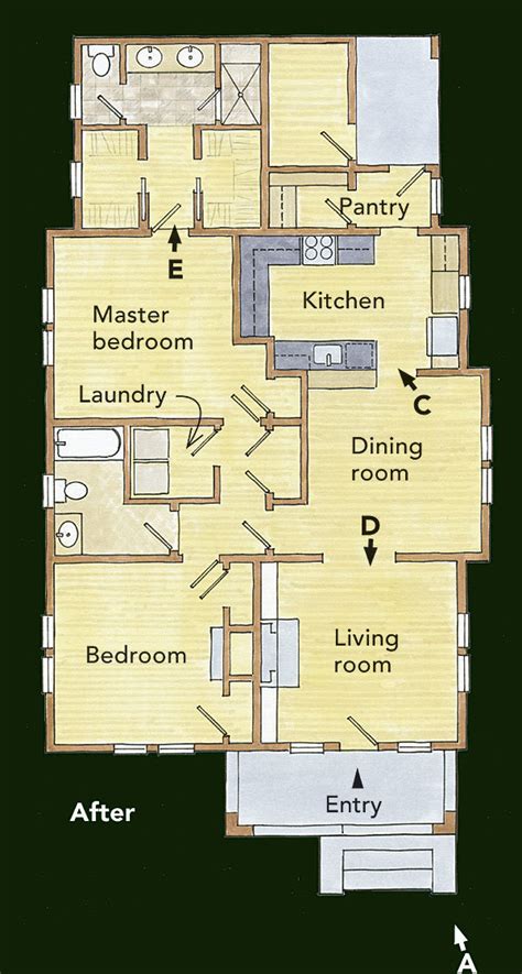 floor plan saves   house fine homebuilding