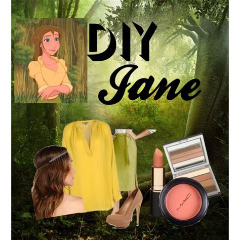Halloween Costume Diy Jane From Tarzan Polyvore Tarzan And Jane