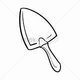 Trowel Drawing Getdrawings sketch template