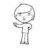 Pointing Boy Cartoon Premium Freeimages Stock Istock Getty sketch template