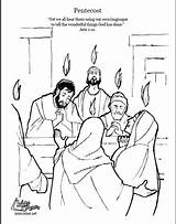 Pentecost Pfingsten Childrens Christianity Reframemedia Kidscorner Lessons Bibel sketch template
