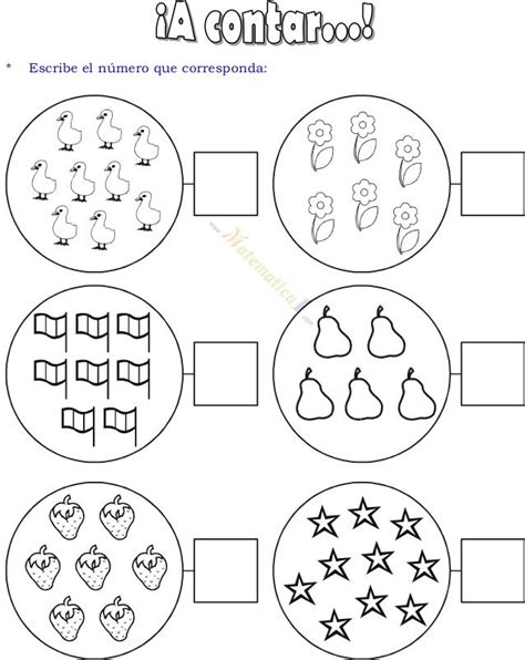 Libro De Matematicas Para Niños De 3 4 Y 5 Añ Atividade