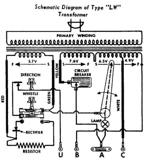 lionel  transformer wiring diagram