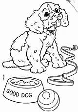 Puppies Coloring Pages Puppy Pet Print Colouring Baby Sheets Kleurplaat Printable Color Kids Pup Library Clipart Pup1 Van Kleurplaten Gif sketch template