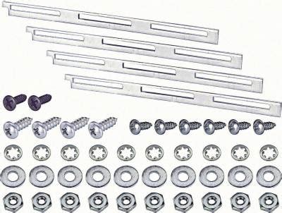 console gauge hardware kit luttys chevy warehouse luttys chevy warehouse