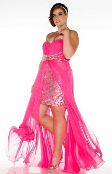 Pink Plus Size Dresses Natalie