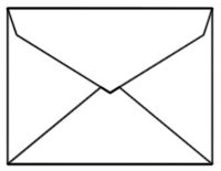 envelope templates print cut