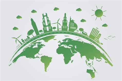 ecologie les villes vertes aident le monde avec des idees de concept