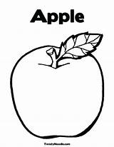 Apple Coloring Pages Emoji Getcolorings Color sketch template