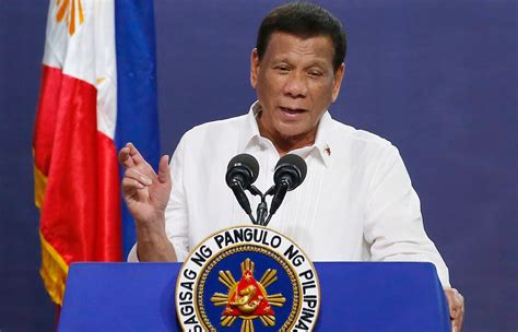 philippines president rodrigo duterte reveals he has