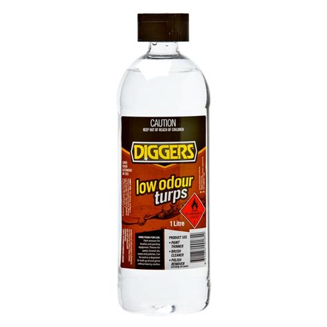diggers  odour turpentine  bunnings warehouse