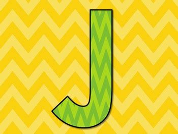 letter clip art  green chevron letters alphabet graphics fun font