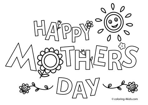 printable coloring pages mothers day printable word searches