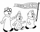 Alvin Chipmunks Kleurplaten Esquilos Kicin Kickin Kostenlose Ausmalen Animaatjes Malvorlagen Coloriages sketch template