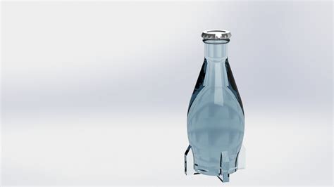 fallout  nuka cola quantum bottle stl  model file  etsy