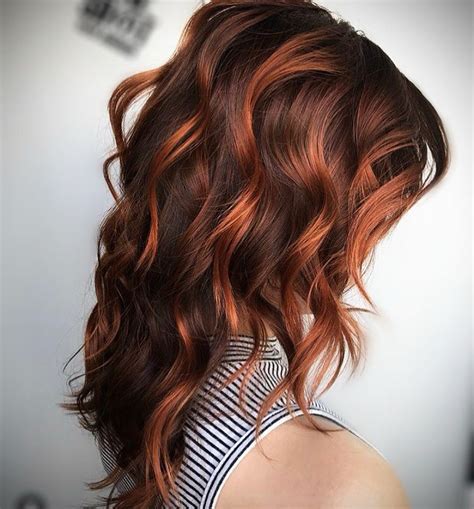 red balayage hair colors 19 hottest examples for 2021 red highlights