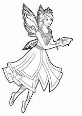 Fairy Princess Coloring Pages Mariposa Barbie Print Colorkid Traveling Kids Dinokids Coloringbarbie Girls sketch template