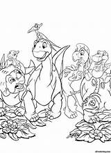 Universal Coloring Studios Pages Dinosaurier Land Malvorlagen Ausmalbilder Vor Unserer Zeit Einem Getcolorings Getdrawings sketch template