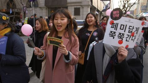 south korea s gender wars south korea al jazeera