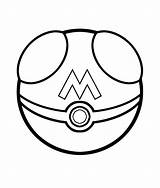 Pokeball Pokemon Coloring Pages Getcolorings Printable sketch template