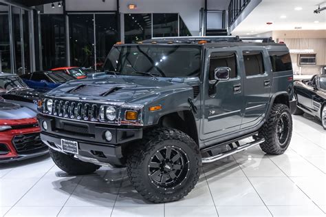 hummer  suv rare stealth gray upgrades  clean chicago