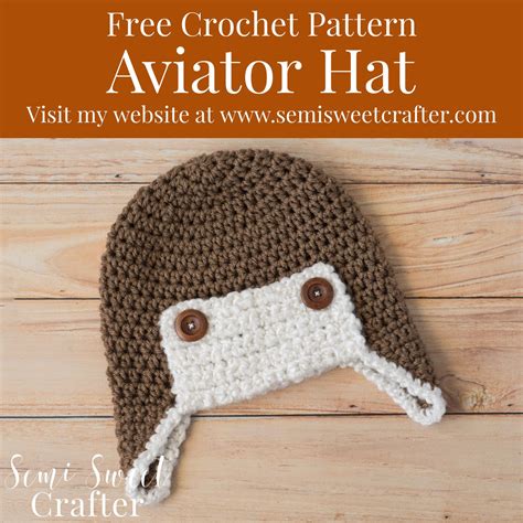 aviator hat pattern  sweet winter pompom hat knitting pattern