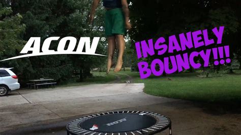 acon air  mini trampoline unboxing  review baby acon tramp youtube