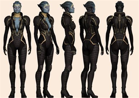 Custom Samara Cosplay Costume From Mass Effect Uk