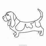 Dachshund Bassotto Webstockreview sketch template