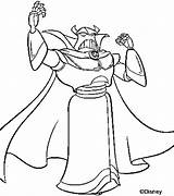 Zurg Coloring Emperor Evil Toy Story Drawings Buzz Toystory sketch template