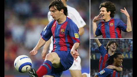 Messi S First Ever Barcelona Goal In 2005 Against Albacete