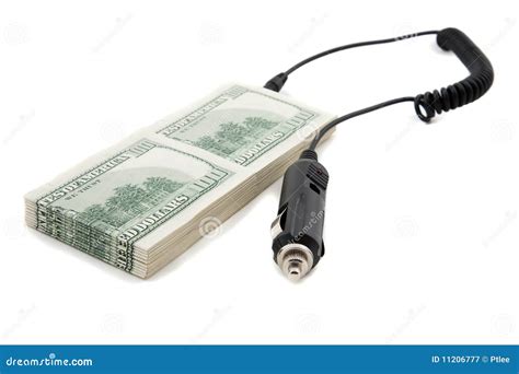 concept  recharging  cash stock image image  savings green