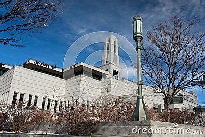 lds conference building stock image image