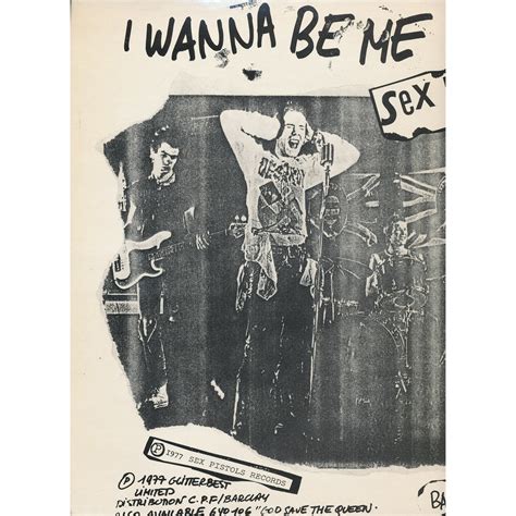 Anarchy In The U K I Wanna Be Me By Sex Pistols 12inch With Neil93